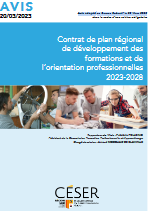 Avis relatif au CPRDFOP 2023-2028 de la Région Provence-Alpes-Côte d'Azur
